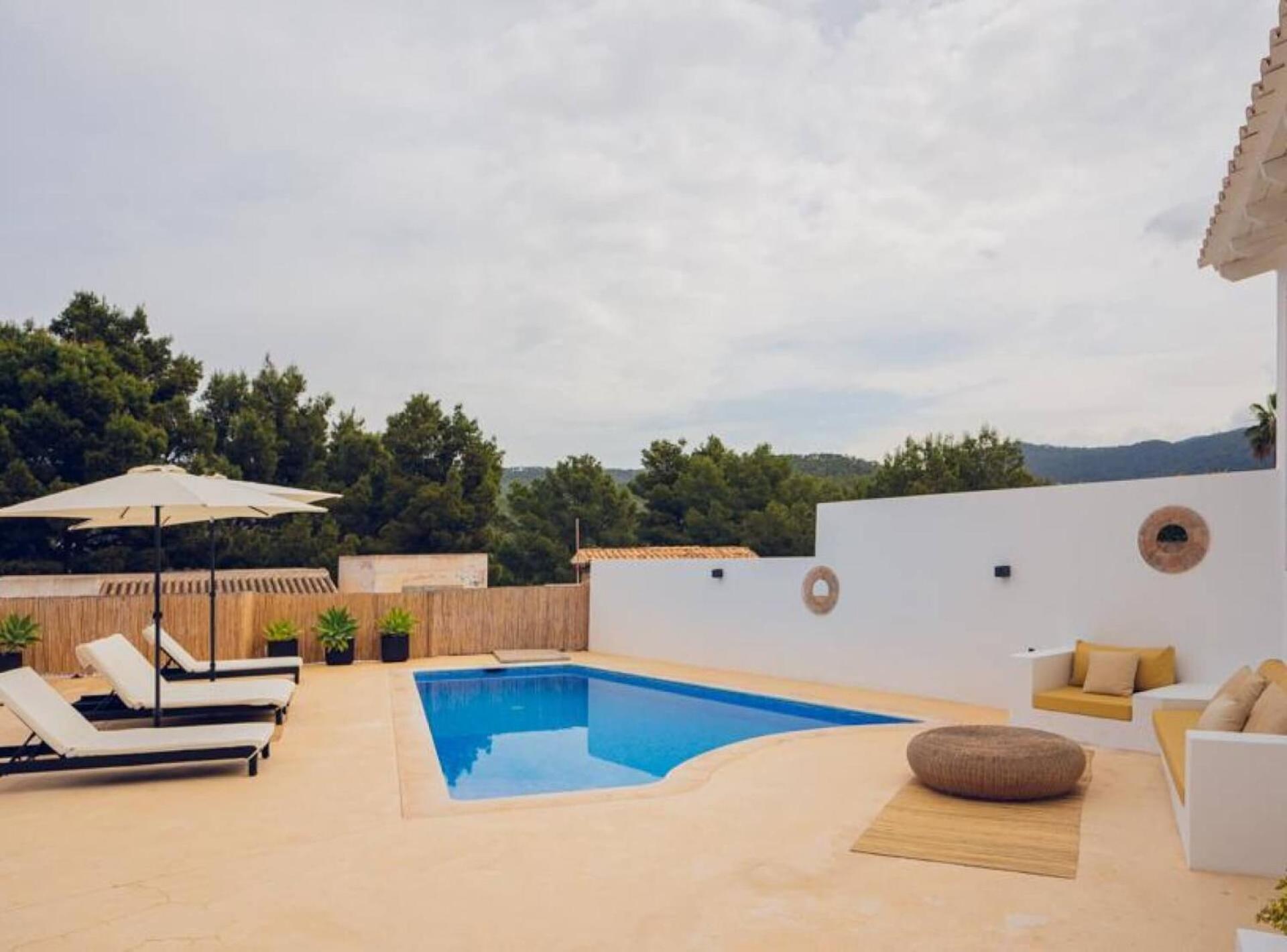 Villa En Cala Vadella Familias Y Parejas San José Kültér fotó